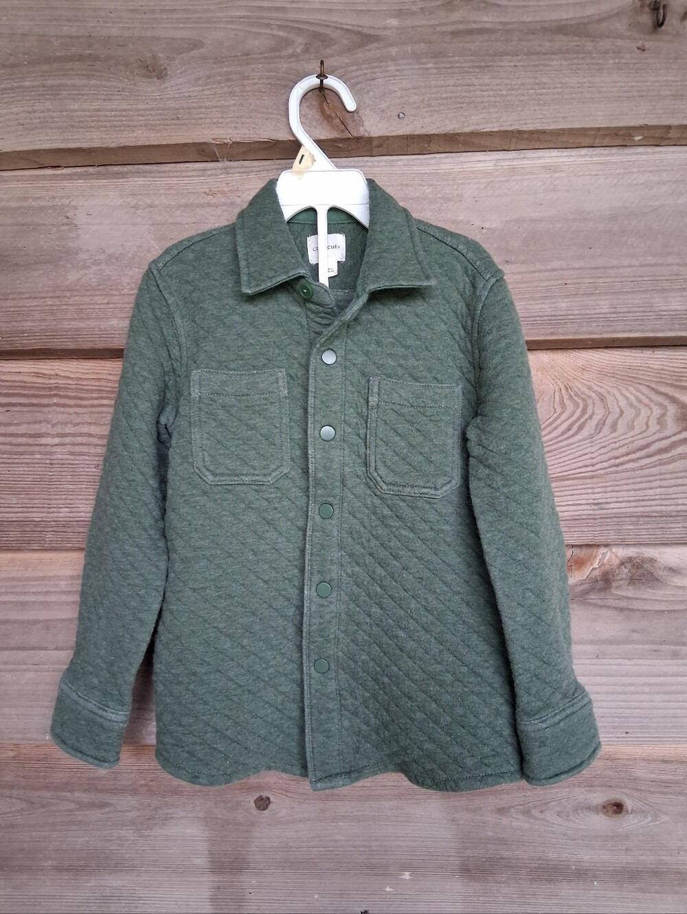 Crewcuts by J.Crew Boys' Quilted Knit Shirt-Jacket